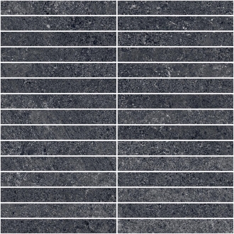 Sant Agostino Bergstone Black Naturale Mosaik Plus 30x30 cm