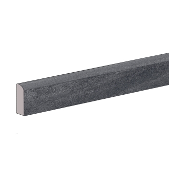Sant Agostino Bergstone Black Naturale Sockel 7,3x60 cm