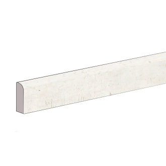 Sant Agostino Blendart White Naturale Sockel 9,5x60 cm