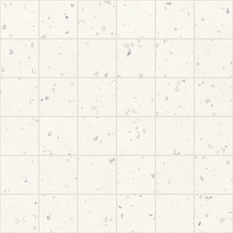 Sant Agostino Deconcrete De-Micro White Naturale Mosaik 30x30 cm