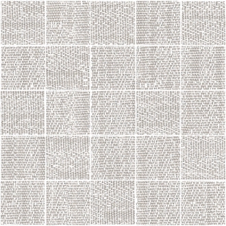Sant Agostino Digitalart White Naturale Mosaik 30x30 cm