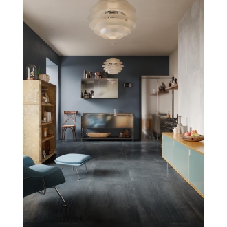 Fliese Sant Agostino Dripart in der Farbe Calamine verlegt in einer Küche