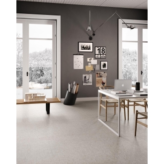 Fliese Sant Agostino Fineart in der Farbe Pearl verlegt in einem Büro