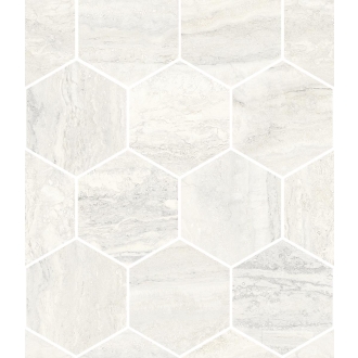 Sant Agostino Invictus White Krystal Mosaik Maxi Class 30x34,5 cm