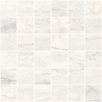 Sant Agostino Invictus White Naturale Mosaik 30x30 cm