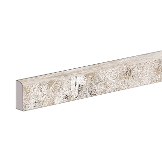 Sant Agostino Metastone Mud Naturale Sockel 7,3x60 cm