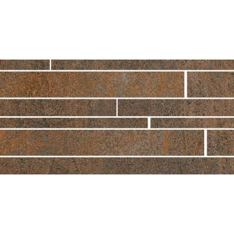 Sant Agostino Oxidart Copper Naturale Mosaik Muretto 22,5x45 cm