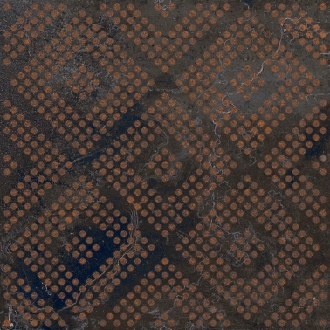 Fliese Sant Agostino Oxidart in der Farbe Patchwork Dark