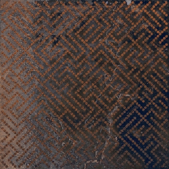 Fliese Sant Agostino Oxidart in der Farbe Patchwork Dark
