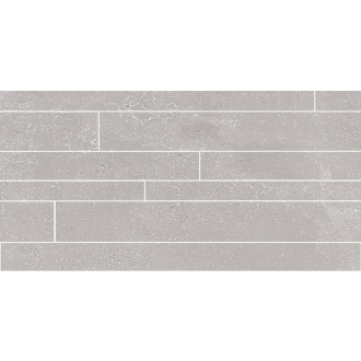 Sant Agostino Oxidart Silver Naturale Mosaik Muretto 22,5x45 cm