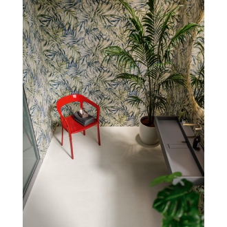 Fliese Sant Agostino Sable in der Farbe Light verlegt in einem Badezimmer