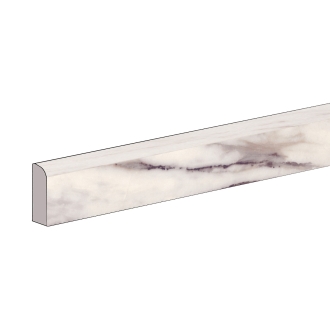 Sant Agostino Star Marble Purple Krystal Sockel 7,3x60 cm