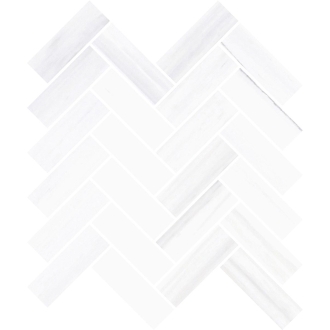 Sant Agostino Themar Bianco Lasa Naturale Mosaik Spina 30x30 cm
