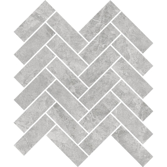Sant Agostino Themar Grigio Savoia Naturale Mosaik Spina 30x30 cm
