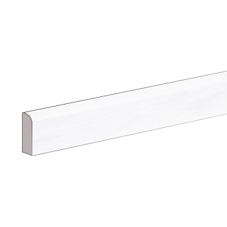 Sant Agostino Themar Bianco Lasa Naturale Sockel 7,3x60 cm