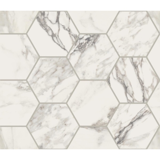 Sant Agostino Trumarmi Arabescato Krystal Mosaik Maxi Class 30x34,5 cm