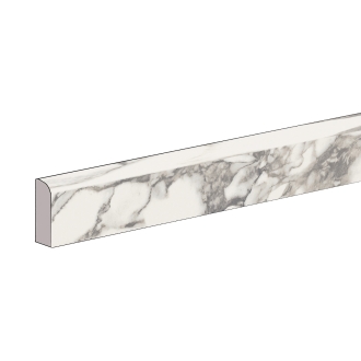Sant Agostino Trumarmi Arabescato Krystal Sockel 7,3x60 cm