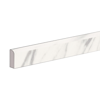 Sant Agostino Trumarmi Venatino Naturale Sockel 7,3x60 cm