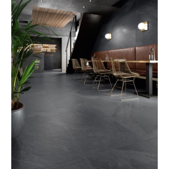 Fliese Sant Agostino Unionstone in der Farbe Mustang verlegt in einem Restaurant