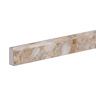 Sant Agostino Venistone Gold Krystal Sockel 7,3x89 cm