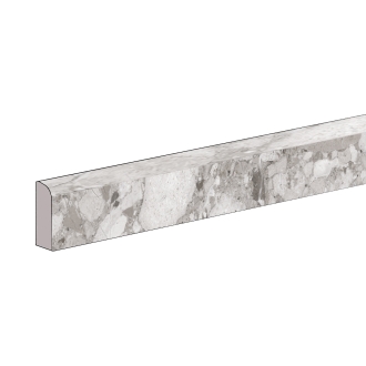 Sant Agostino Venistone Grey Krystal Sockel 7,3x60 cm