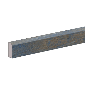 Sant Agostino Yorkwood Navy Naturale Sockel 7,3x60 cm