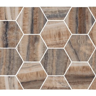 Sant Agostino Astral Amber NAT Mosaik 30x45 cm