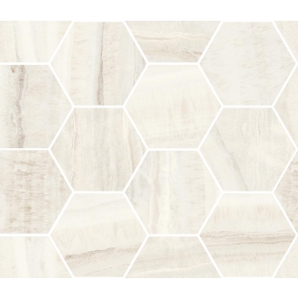 Sant Agostino Astral White KRY Mosaik 30x45 cm