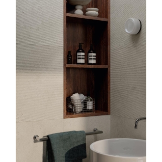 Sant Agostino Baystone Pearl NAT Dekor Plisse 60x120 cm