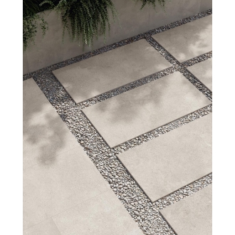 Sant Agostino Baystone Pearl As 2.0 Terrassenplatte 60x120 cm