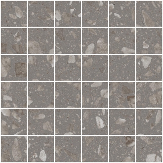 Sant Agostino Glow Grey Silk Mosaik 30x30 cm