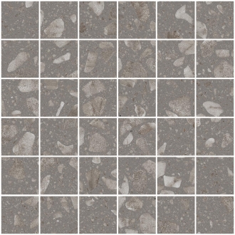 Sant Agostino Glow Grey NAT Mosaik 30x30 cm