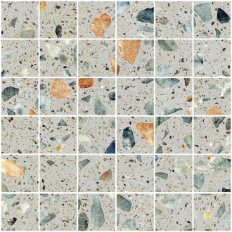 Sant Agostino Glow Plus Sage KRY Mosaik Plus 30x30 cm