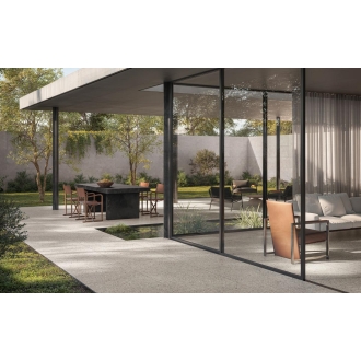 Sant Agostino Gravel Full Grey Antislip Terrassenplatte 90x90 cm