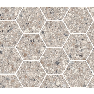 Sant Agostino Gravel Full Grey NAT Dekor Maxi 30x34,5 cm