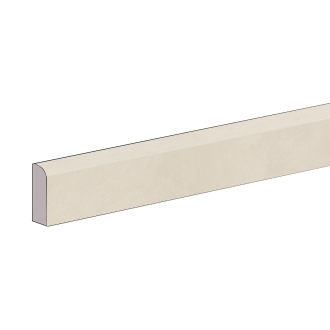 Sant Agostino Iki Ivory SOFT Sockel 7,3x60 cm