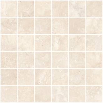 Sant Agostino Invictus Cross Ivory NAT Mosaik 30x30 cm