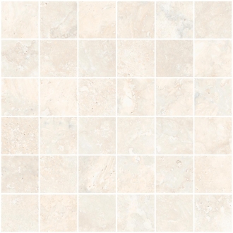 Sant Agostino Invictus Cross White NAT Mosaik 30x30 cm