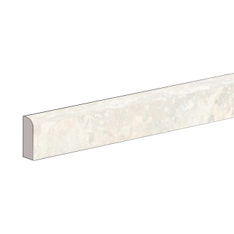 Sant Agostino Invictus Cross White NAT Sockel 7,3x60 cm