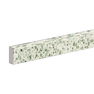 Sant Agostino Iro Next Agave Silk Sockel 7,3x60 cm