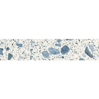 Sant Agostino Iro Next Navy Silk Boden- und Wandfliese 6,5x30 cm