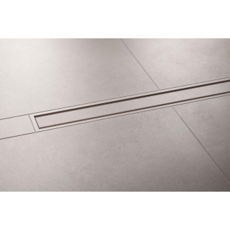 Schlüter KERDI-LINE-C 19 mm Rinnenabdeckung FRAMED TILE Dunkelanthrazit 70 cm