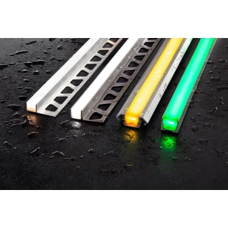 Schlüter LIPROTEC EASY LED-Modul mit Schenkel RGB+W Aluminium 100 cm