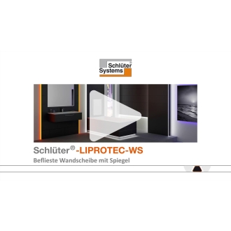 Schlüter LIPROTEC WSI Streuscheibe indirekte Beleuchtung 250 cm