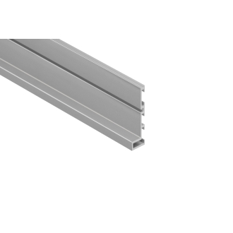 Schlüter LIPROTEC D Aufnahmeprofil für Dekor-Materialien 16,5 mm Aluminium 250 cm