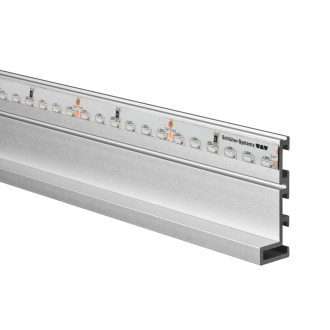 Schlüter LIPROTEC D Aufnahmeprofil für Dekor-Materialien 16,5 mm Aluminium 250 cm