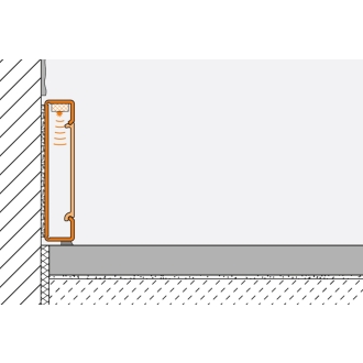 Schlüter LIPROTEC DESIGNBASE QDD Streuscheibe 250 cm