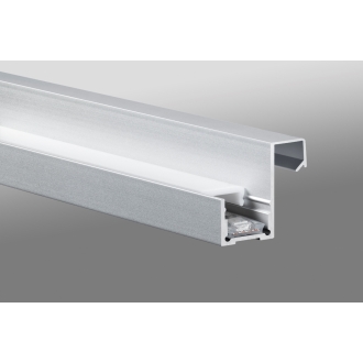 Schlüter LIPROTEC WSQ Profil mit Quadec-Abschluss Aluminium 250 cm