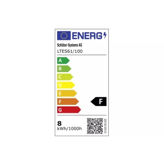 Schlüter LIPROTEC ES 61 LED-Streifen Neutralweiss (4900 K) 24 V DC 100 cm