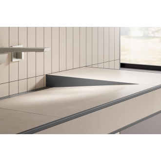 Schlüter KERDI-WASHBASINPROFILE-WW Gefällekeile, Alu, strukturbeschichtet TSG